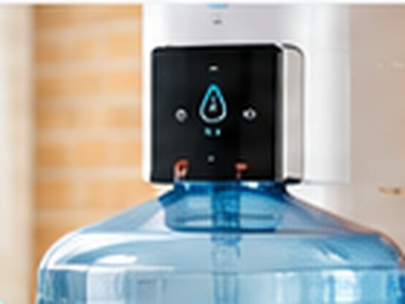 Imagen ilustrativa de un dispensador de agua con botellón