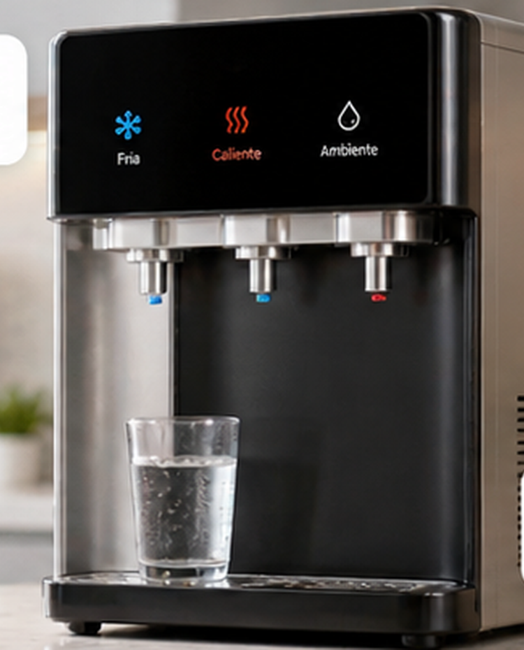 Ilustración de un dispensador de agua, no de un modelo concreto